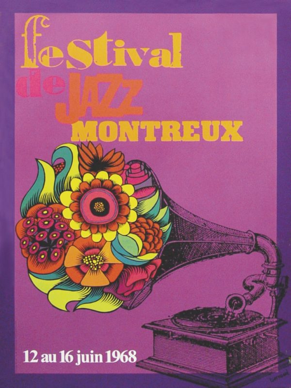 The first Montreux Jazz poster 1967