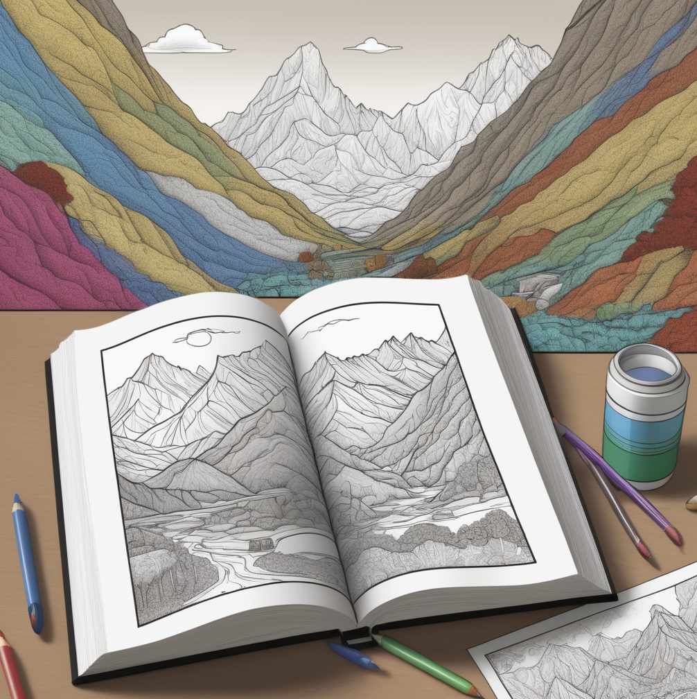 • The Sage's coloring book for stressed adults (features scenes of our favorites Himalayan meditation sites). 